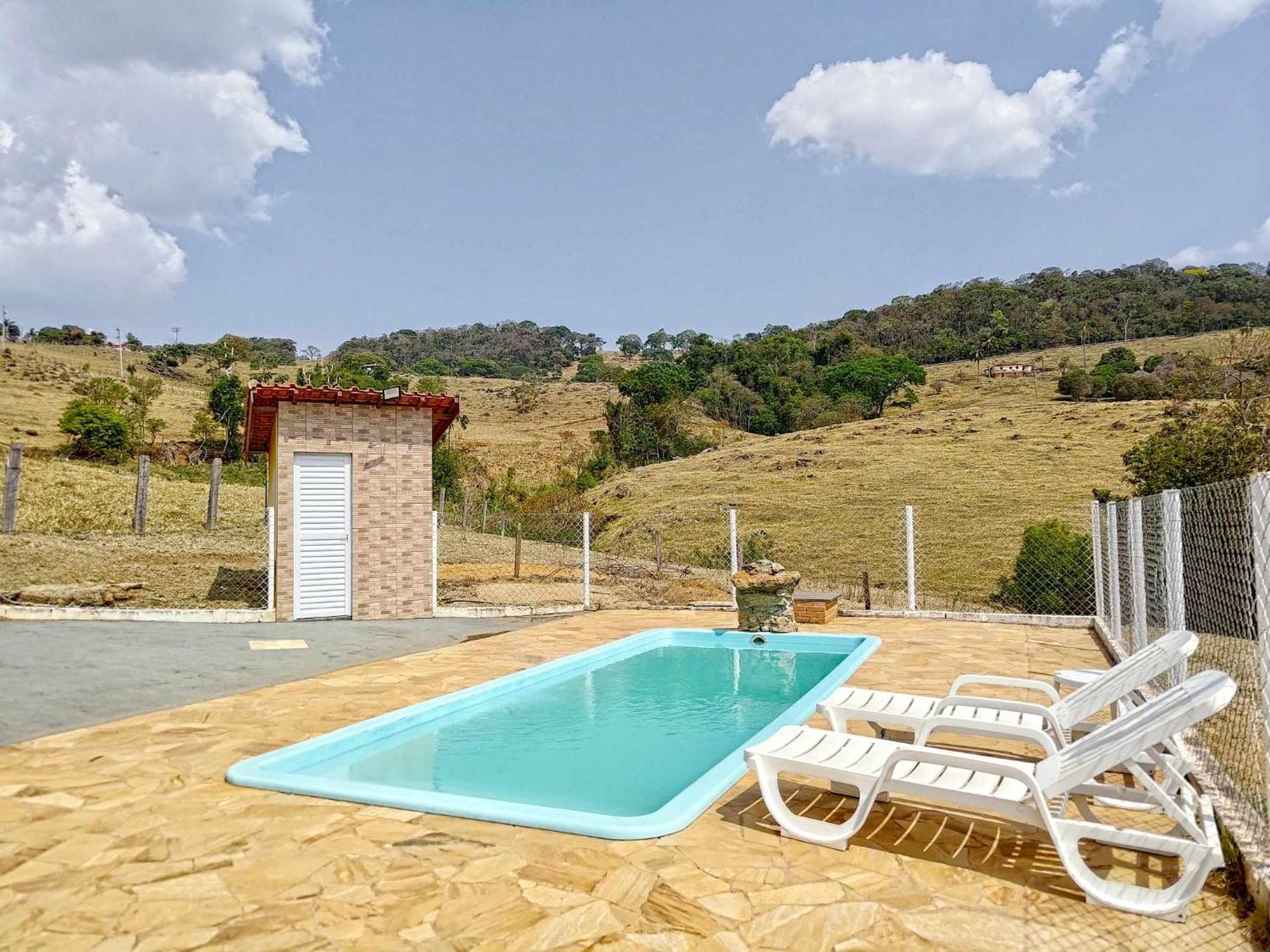 Sitio No Interior De Sp Para Curtir A Natureza アグアス・ダ・プラタ 部屋 写真